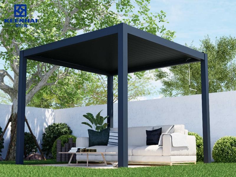 Case Study: Aluminum Pavilion Installed on Balcony Terrace in Indonesia
