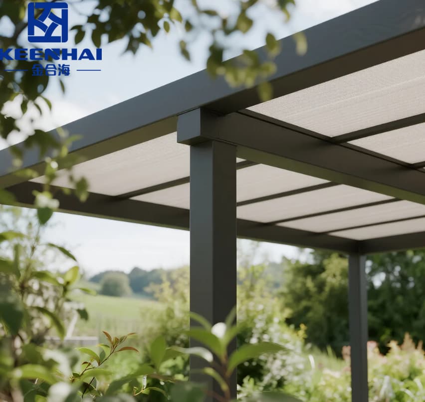 prefabricated aluminum pergola