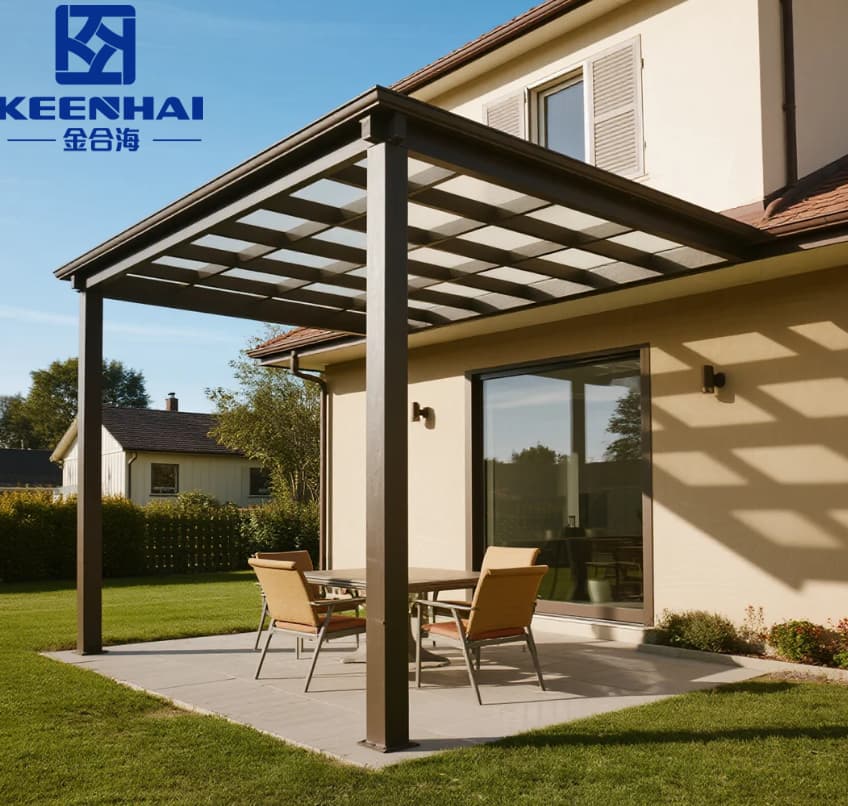 modern aluminum gazebo