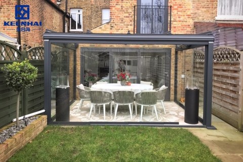 Aluminum Outdoor Sunroom component list & installation guide