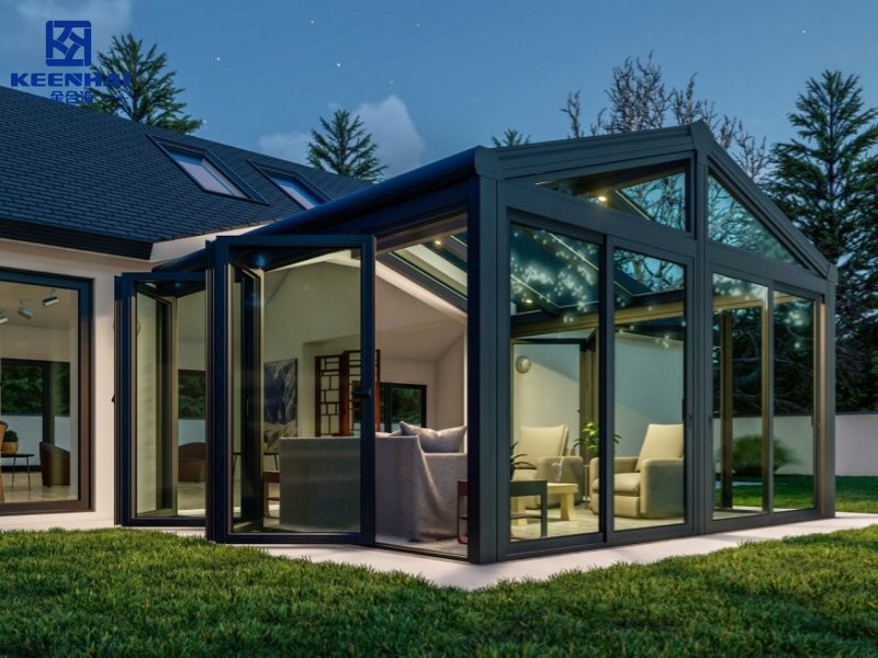 Aluminum Attached Sunroom