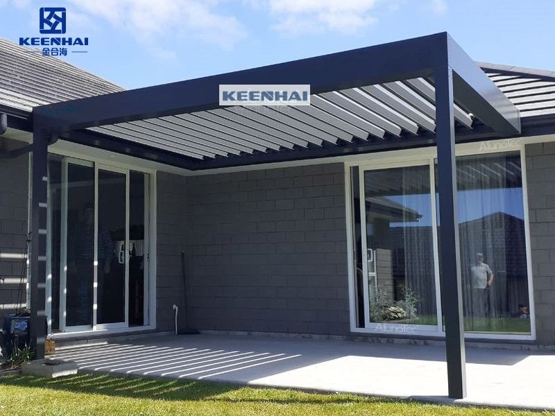 Aluminum pergola house