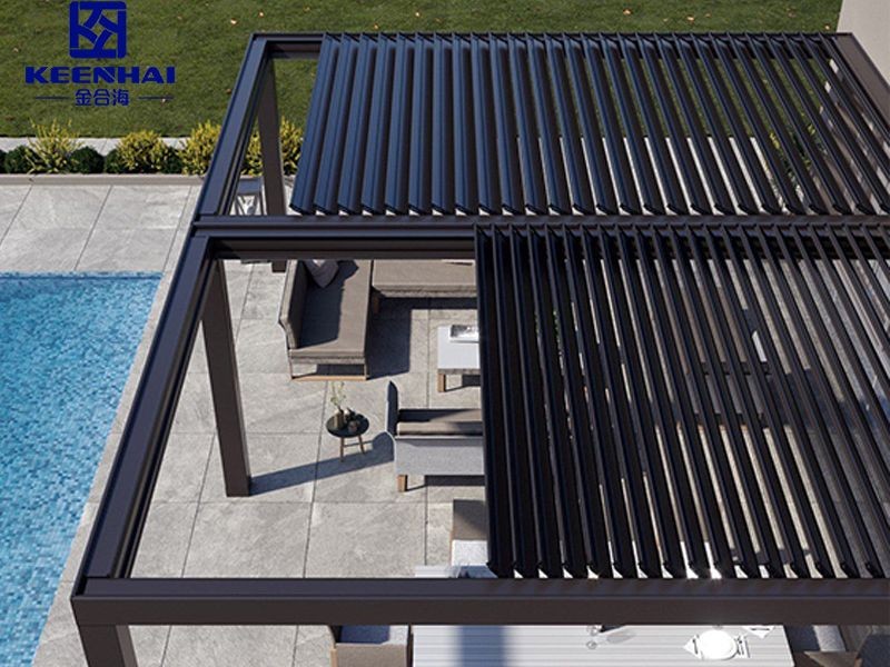 Aluminum pergola 4x4