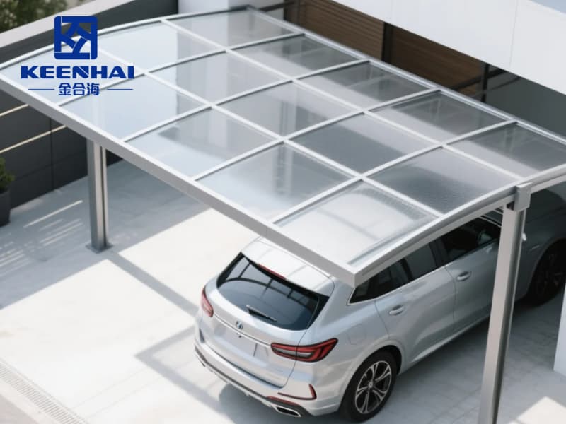 Lightweight PC Carport