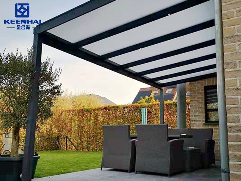 Aluminum pergola house