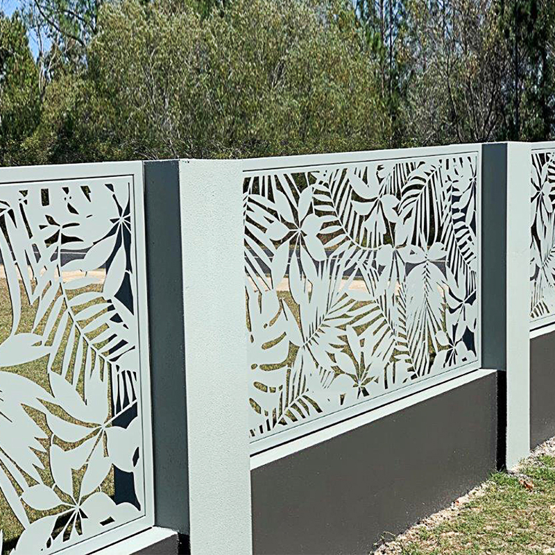 laser cutting fence laser cutting fence