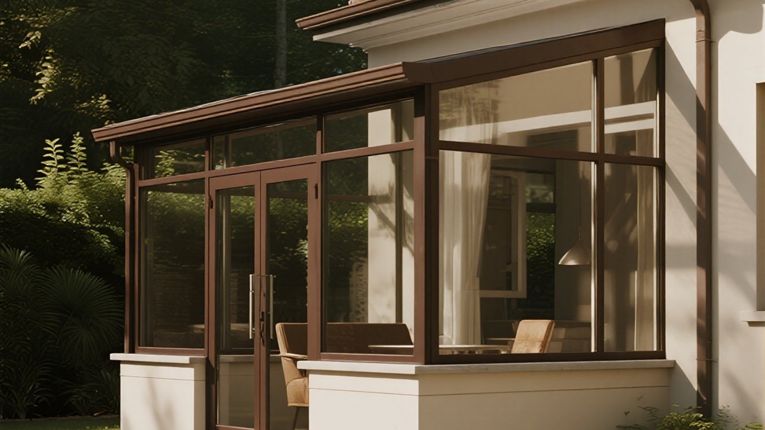 How to select aluminum materials for sunroom frames?