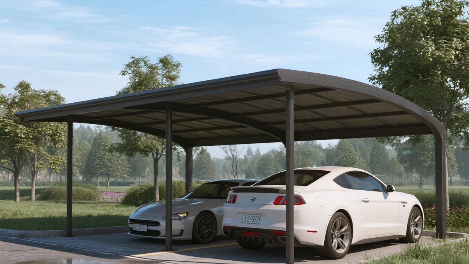 Heavy-duty car shelter innovation
