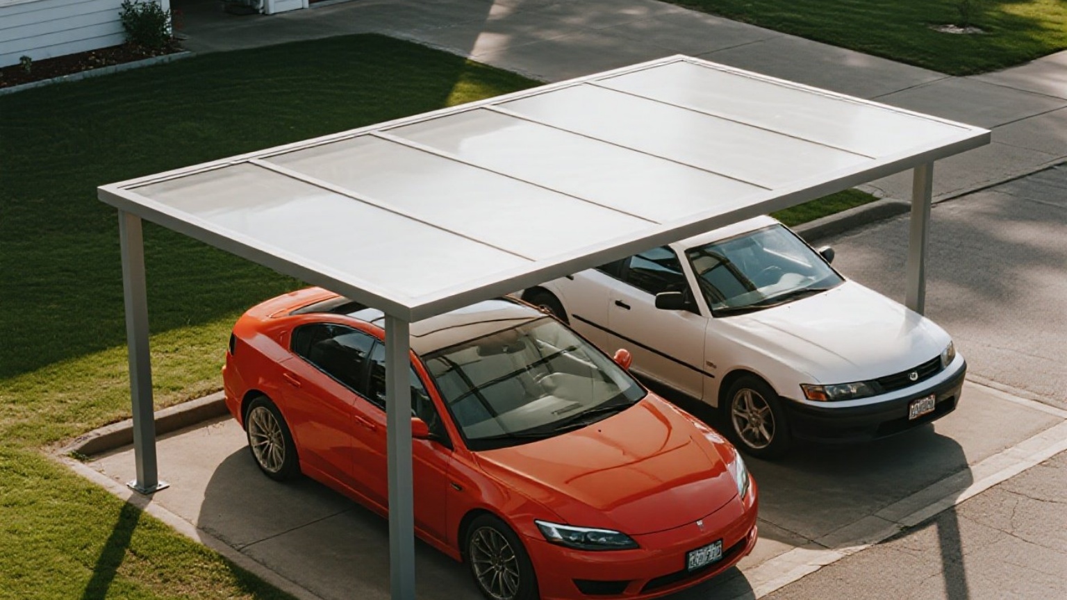 Aluminum car shelter industry
