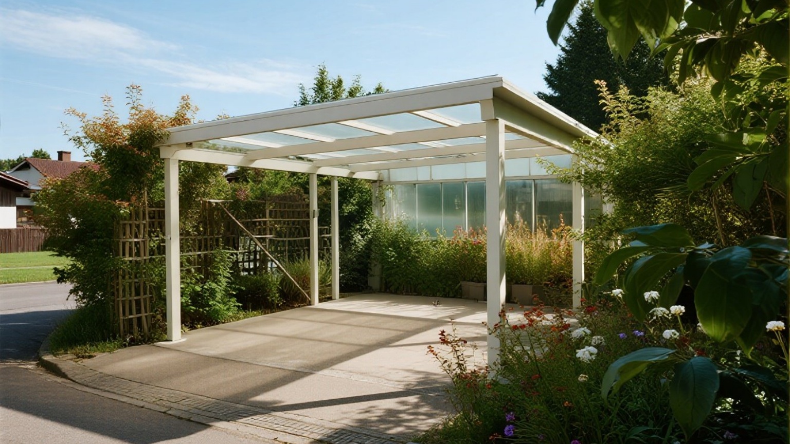 Strong car shelter
