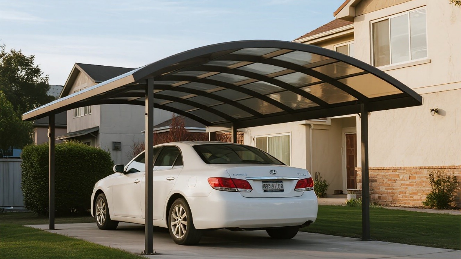 Eco-friendly car shelter