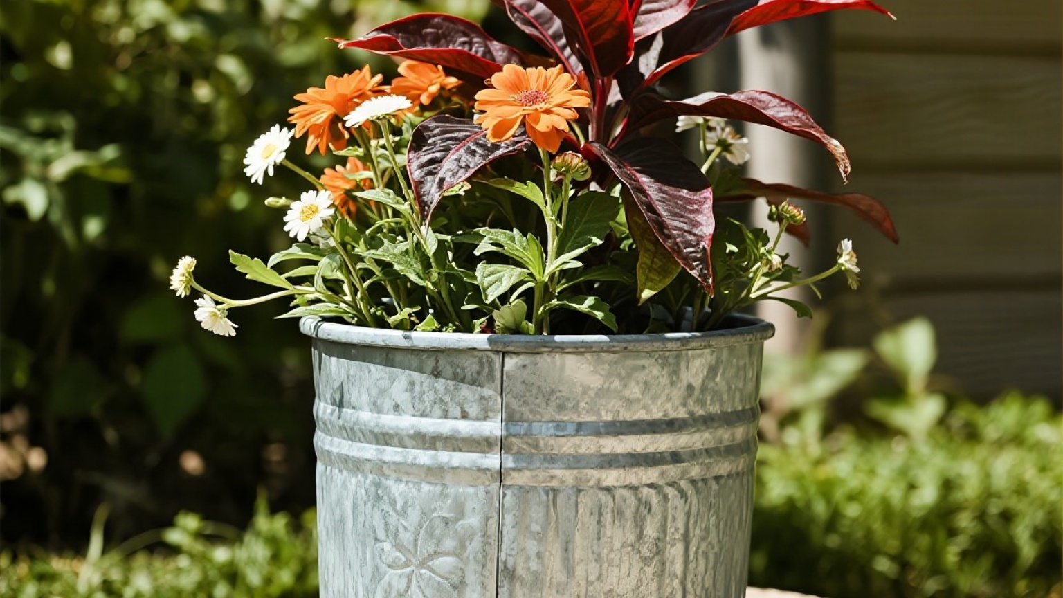 Quick-install aluminum pot