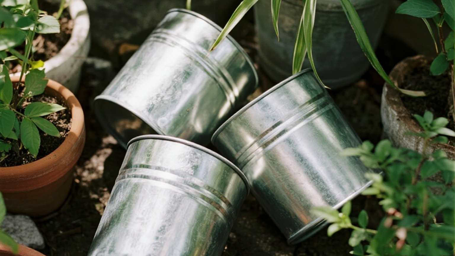 Stainless pot design