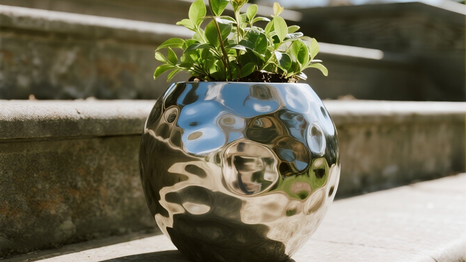 Aluminum pot features​