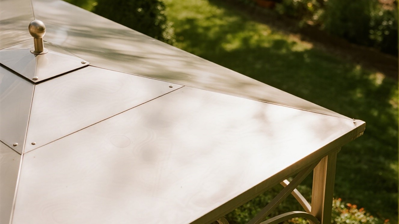 Aluminum pavilion