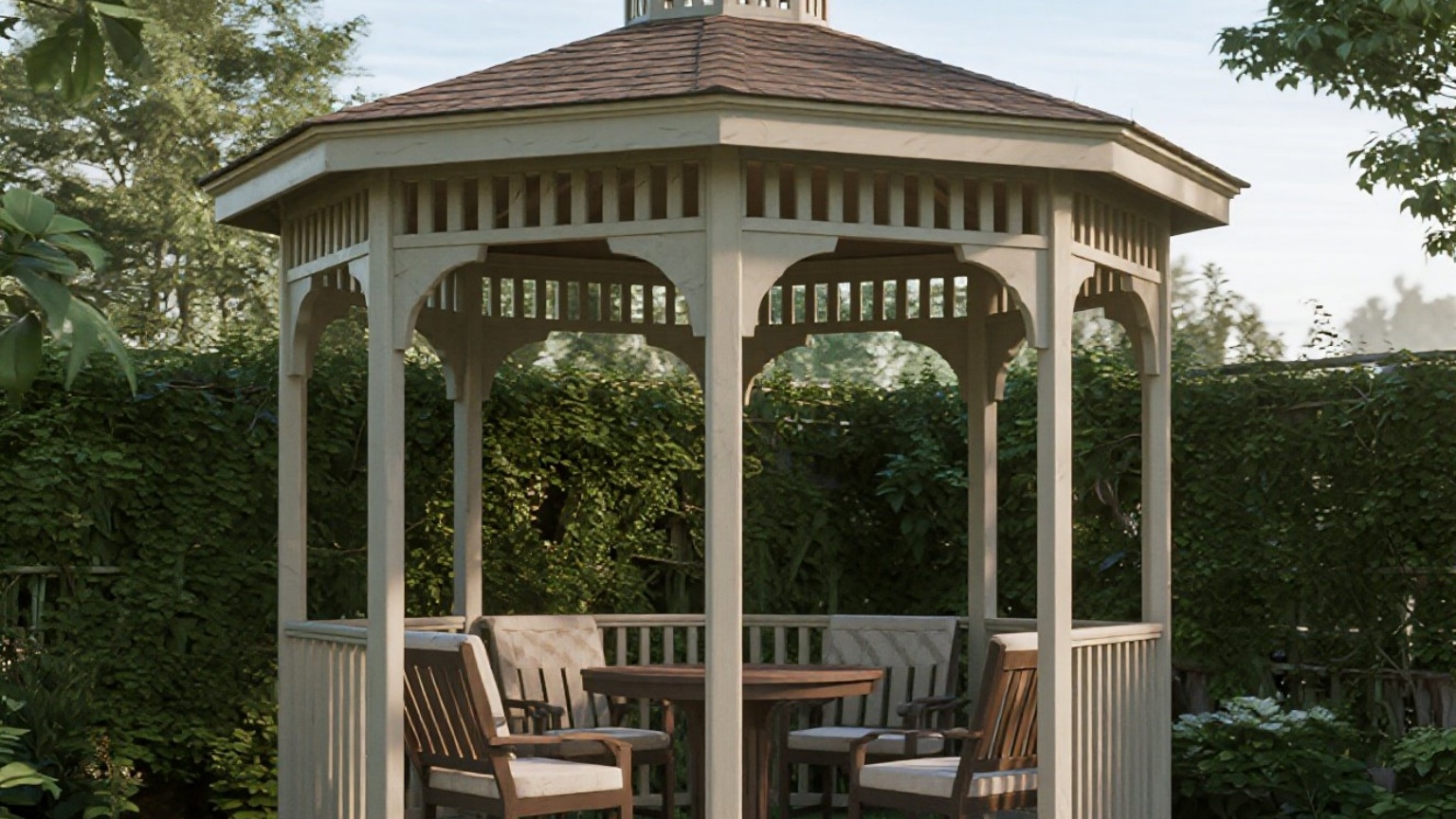 Aluminum pavilion manufacturer