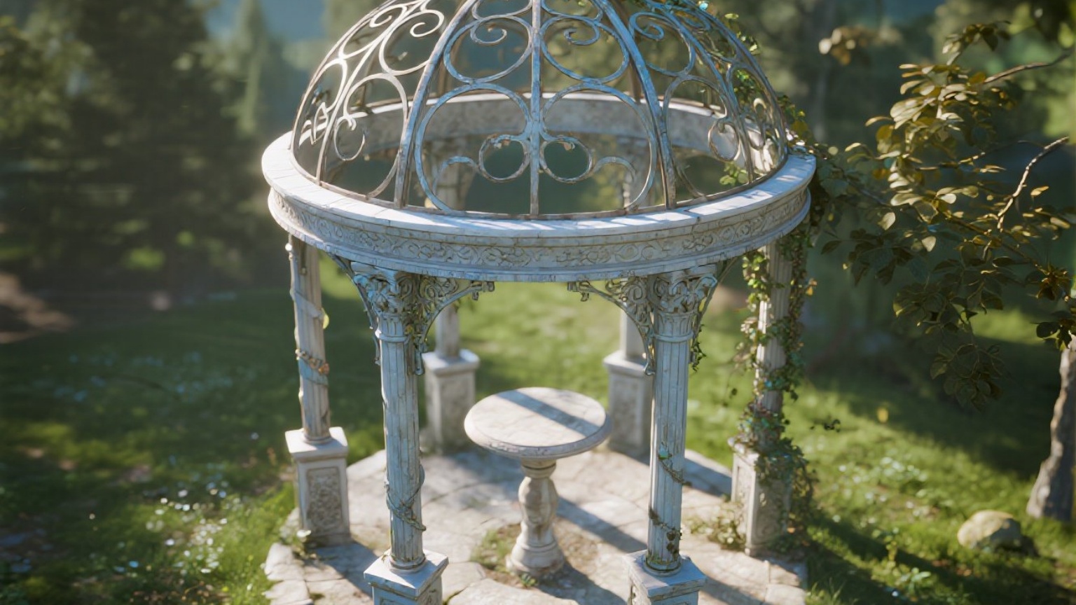 UV protection aluminum pavilion​