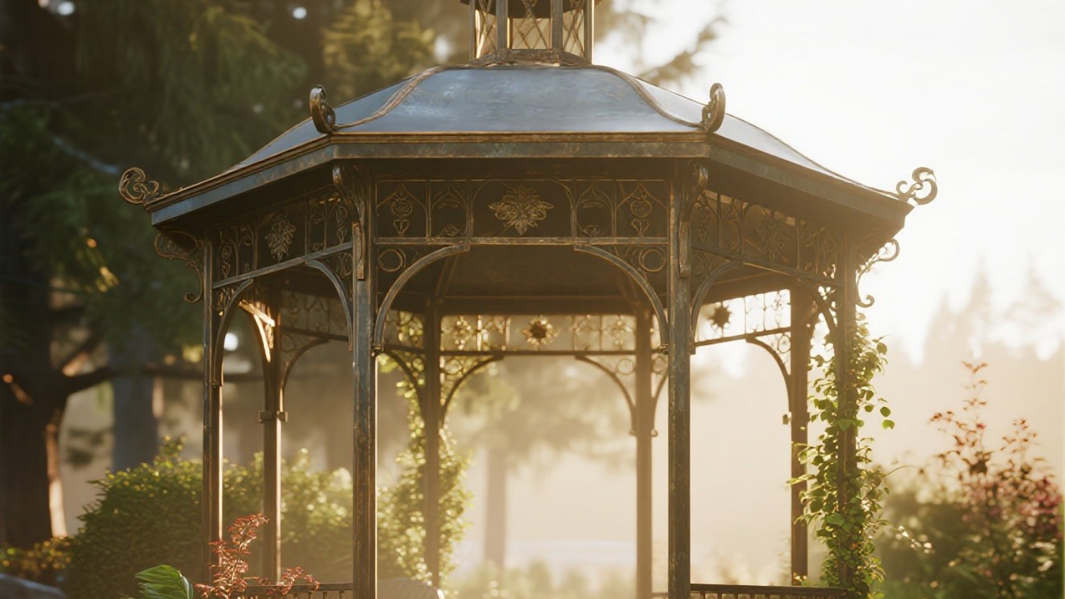 Long-lasting aluminum pavilion​