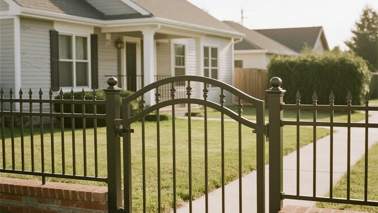 Carved fence set