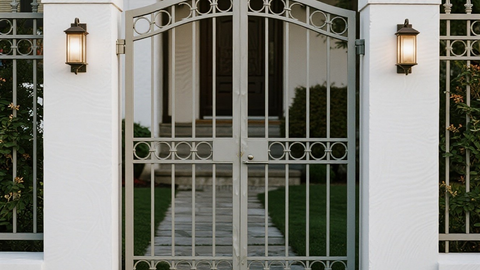 Strong fence and gate