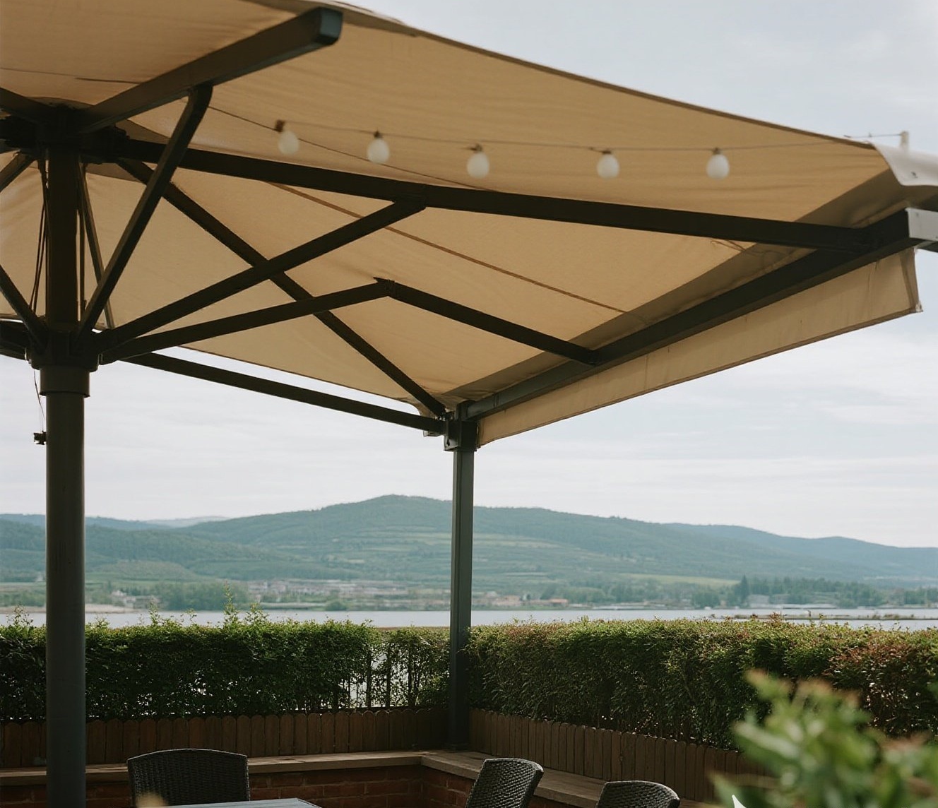 Custom aluminum awning