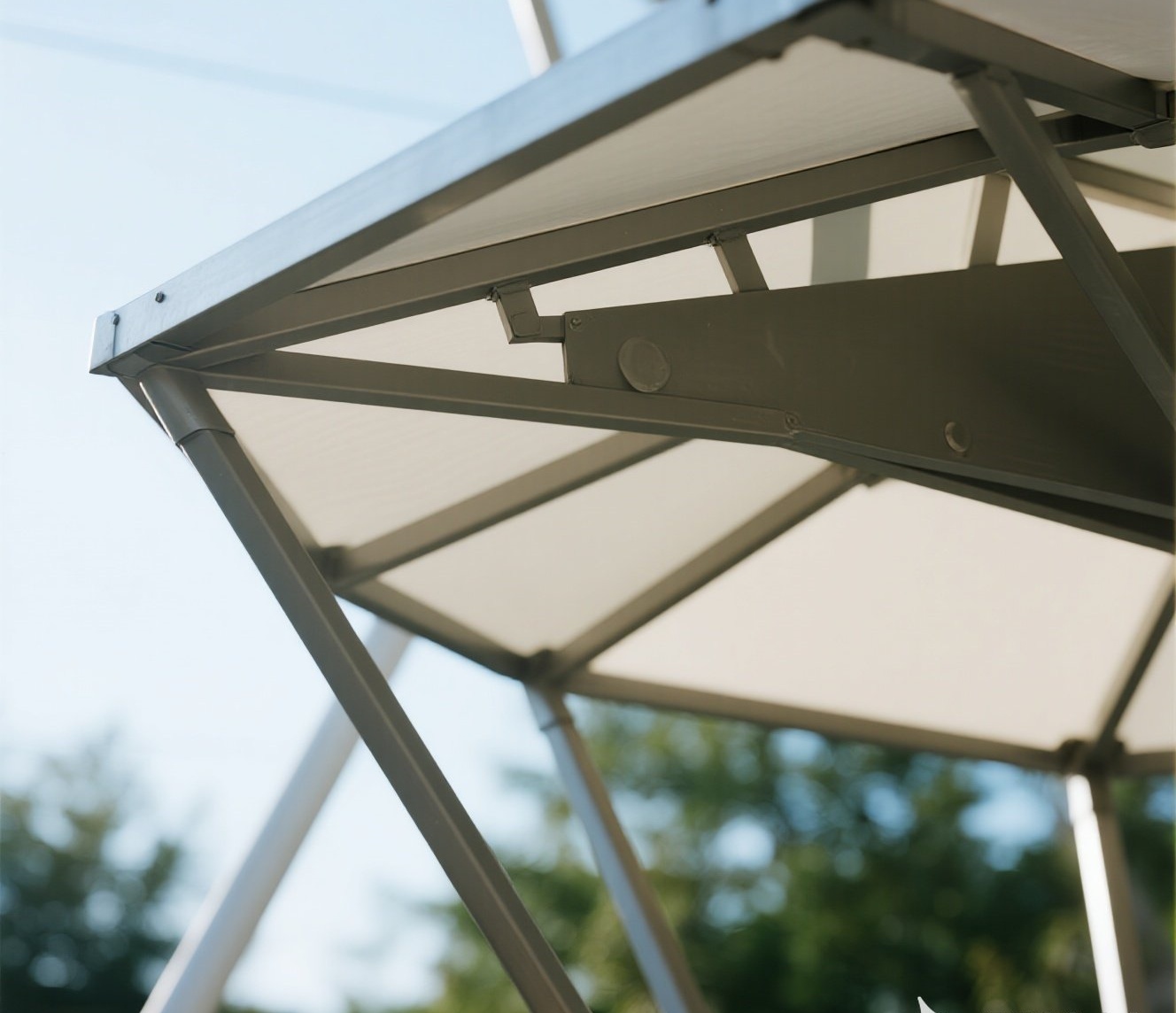 Affordable aluminum awning