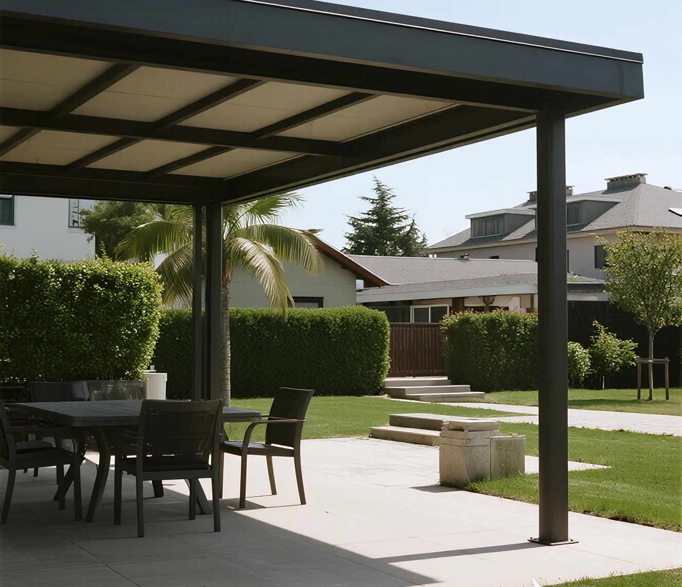 Aluminum awning parts