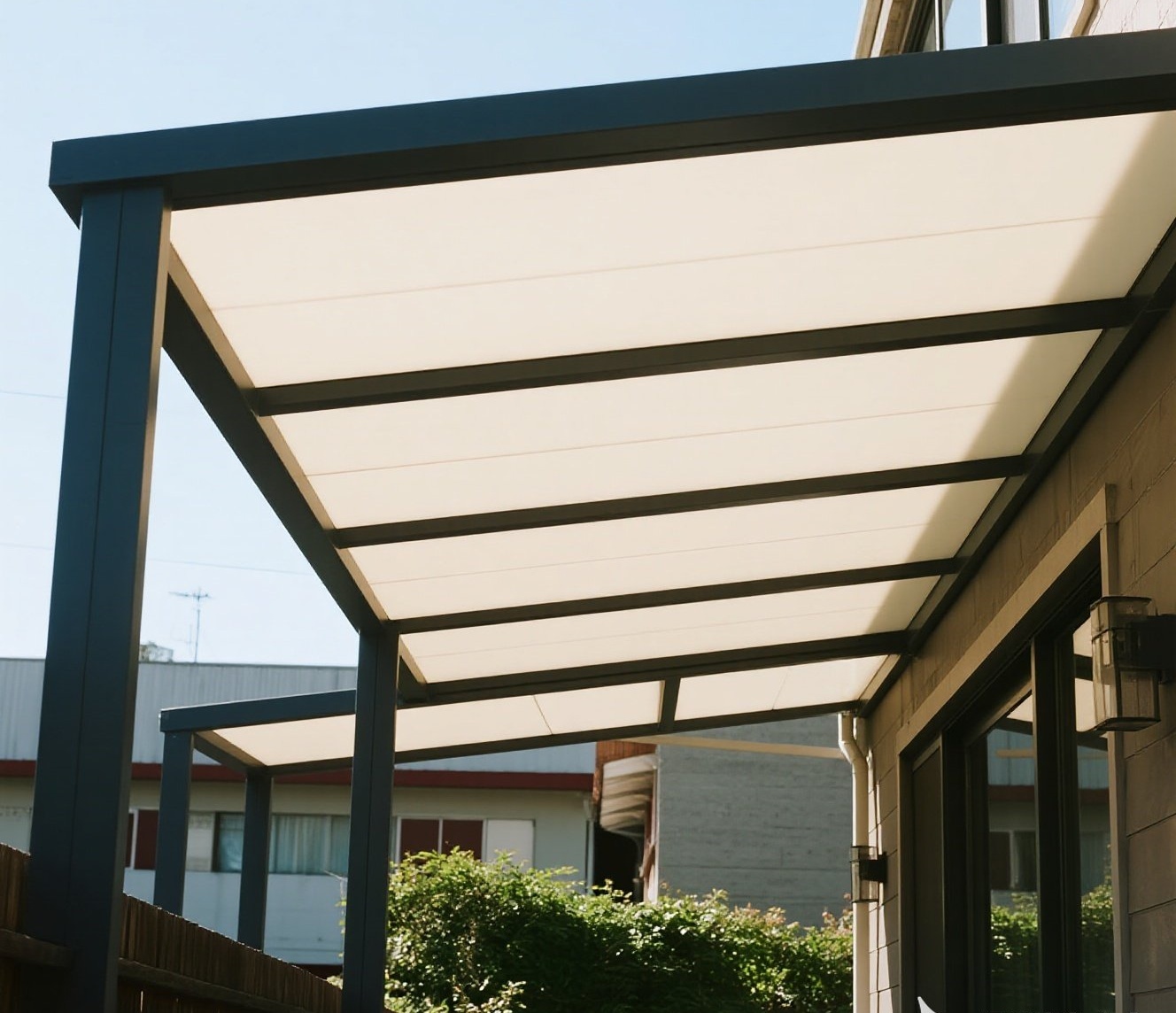 Aluminum awning cover