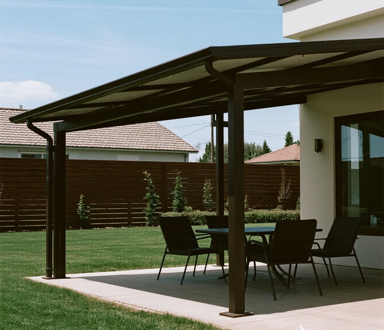 Aluminum awning material