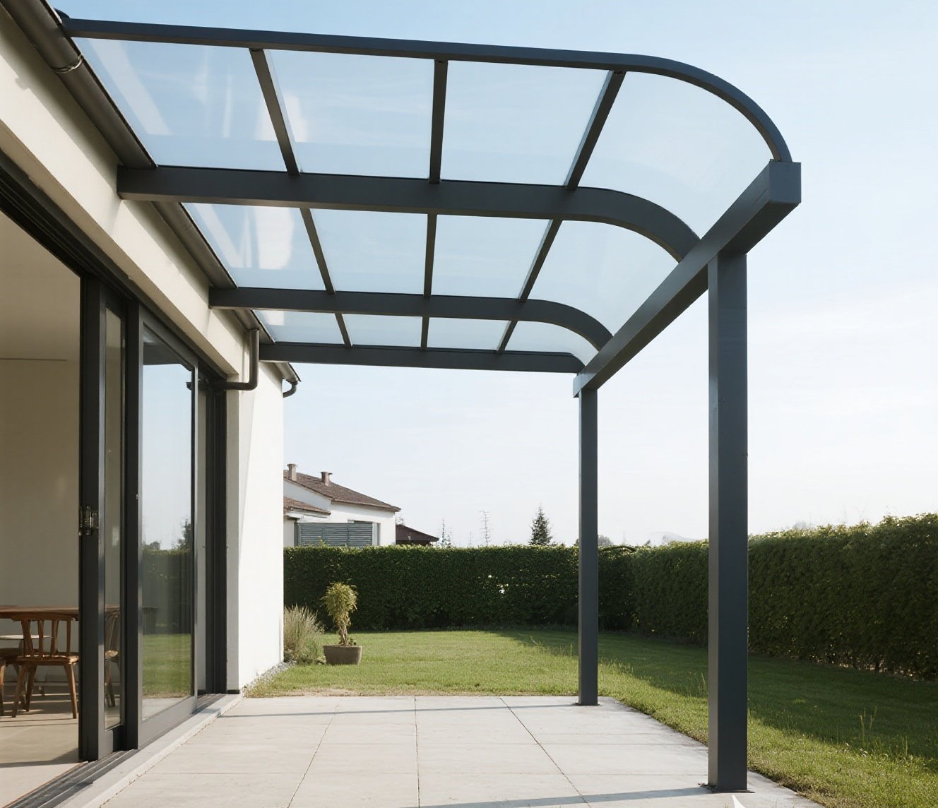 Aluminum awning accessories