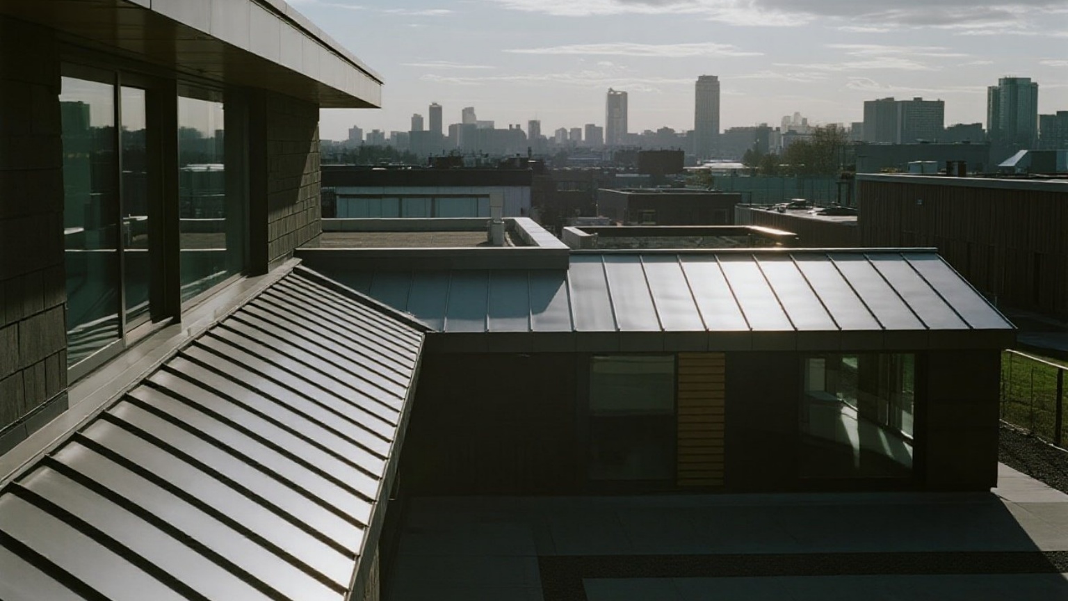 Roof wave panel material