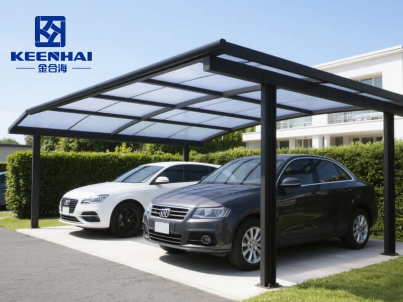 Lightweight Aluminum PC Carport