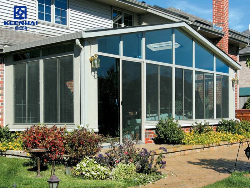 Aluminum Sunroom In Backyard