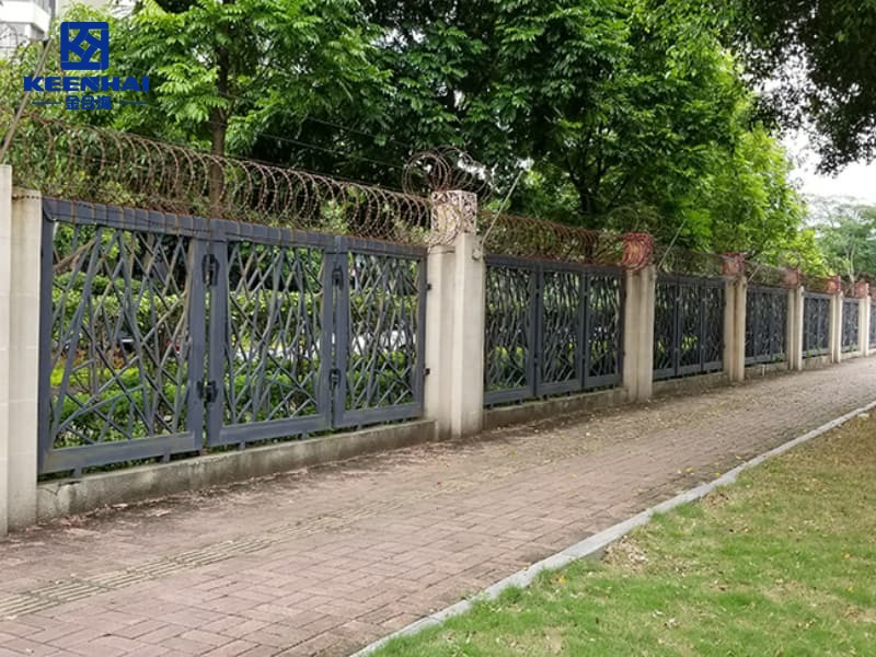 Classic Carved Fence