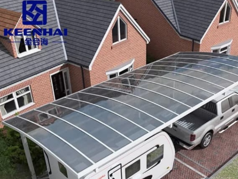 Double Car Aluminum Carport