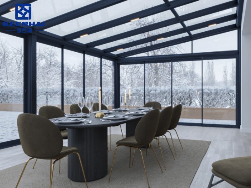 Aluminum All Glass Sunroom