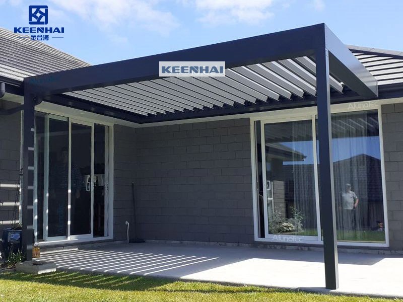 Aluminum waterproof pergola